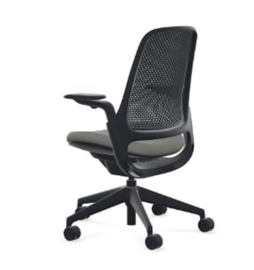 Steelcase - Series 1 Air Chair with Black Frame - Era Night Owl / Black Frame