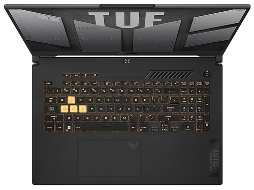 ASUS - TUF Gaming F17 17.3" 144Hz Gaming Laptop FHD - Intel Core i7-13700H with 16GB Memory - NVIDIA GeForce RTX 4060 - 1TB SSD - Mecha Gray