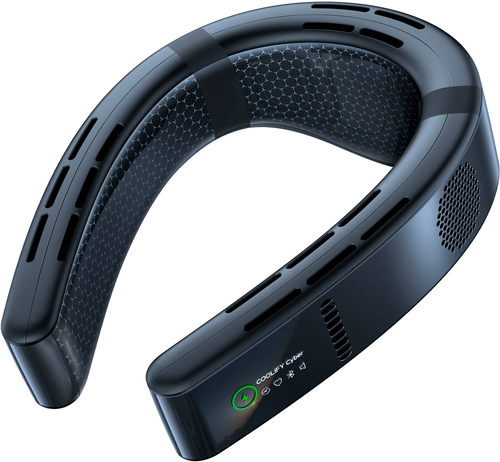 TORRAS - COOLiFY Cyber Wearable Air Conditioner 6000mAh - Cascade Black - Cascade Black