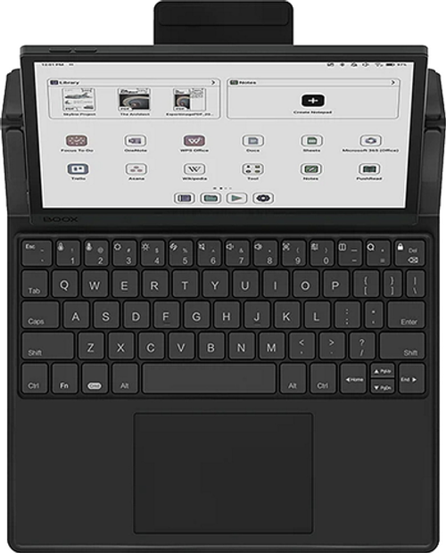 BOOX - 10.3" Tab Ultra C Pro E-Paper Tablet Keyboard Cover Case with Trackpad - Black