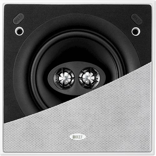 KEF - Ci-C Series 6-1/2" In-Ceiling Speaker (Each) - White