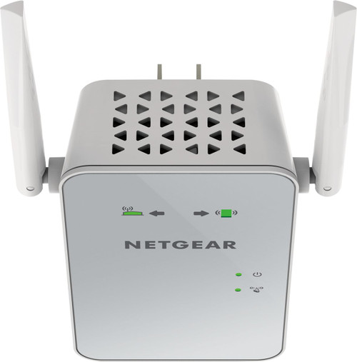 NETGEAR - AC1200 Dual-Band Wi-Fi Range Extender - White