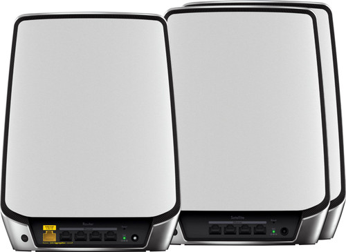 NETGEAR - Orbi AX6000 Tri-Band Mesh WiFi System (3-pack) - White