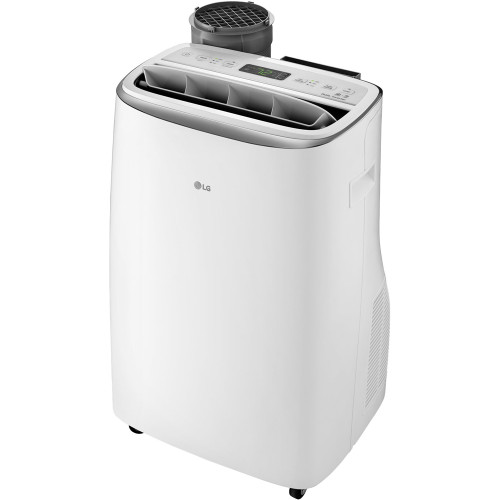 LG - 501 Sq. Ft. Smart Portable Air Conditioner - White