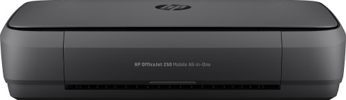 HP - OfficeJet 250 Mobile Wireless All-In-One Inkjet Printer - Black