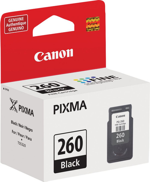 Canon - 260 Standard Capacity - Black Ink Cartridge