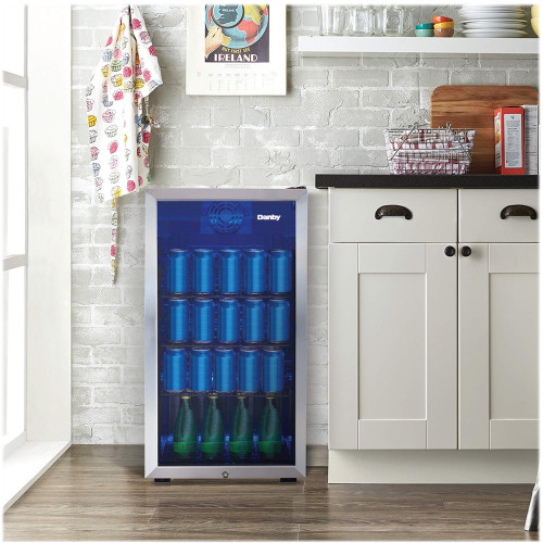 Danby - 117-Can Beverage Cooler