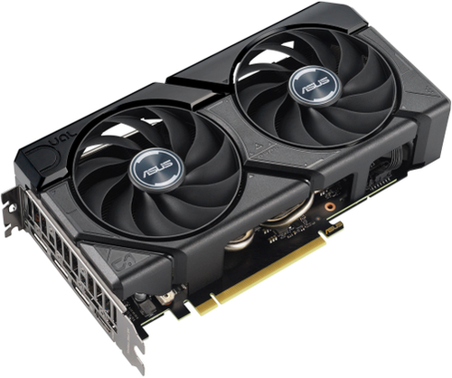 ASUS - Dual NVIDIA GeForce RTX 4070 Super EVO Overclock 12GB GDDR6X PCI Express 4.0 Graphics Card - Black