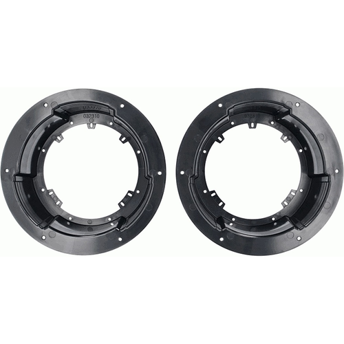 Metra - Universal Speaker Adapter for 6.5” or 6.75” Speakers (2-Pack) - Black