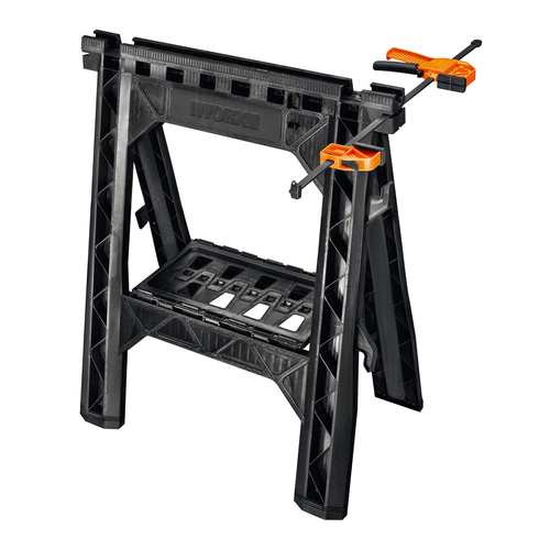 WORX - Clamping Sawhorses with Bar Clamps