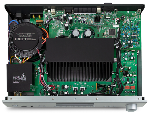 Rotel - A12 MKII 60W 2-Ch Integrated Stereo Amplifier - Silver