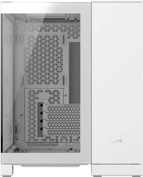 CORSAIR - 2500X Micro ATX Dual Chamber SFF Case - White