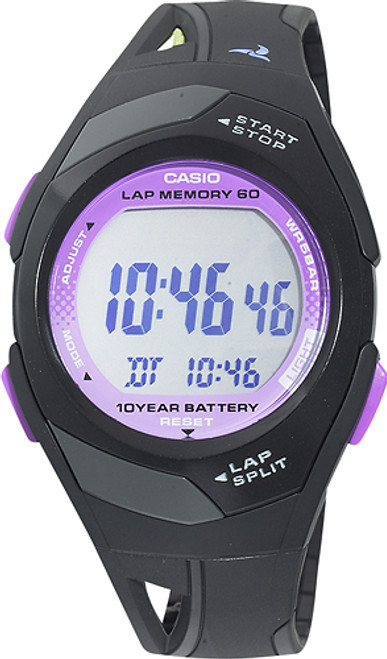 Casio - Men's Runner Eco-Friendly Digital Watch - Black