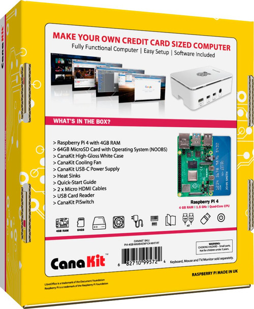 CanaKit - Raspberry Pi 4 Starter MAX Kit