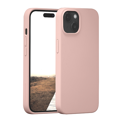 dbramante1928 - Monaco Case with Magsafe for Apple iPhone 15 - Pink Sand