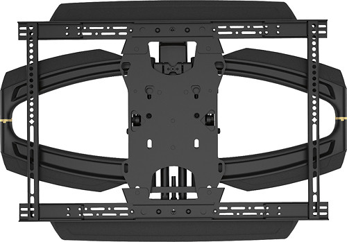 Chief - Thinstall Swing Arm TV Wall Mount for Most 37-58" Flat-Panel TVs - Extends 25" - Black