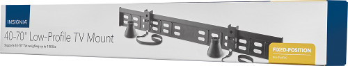 Insignia™ - Fixed TV Wall Mount For Most 40"-70" TVs - Black