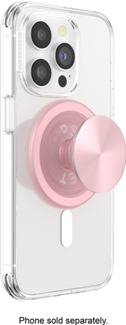 PopSockets - PopGrip Cell Phone Grip & Stand for MagSafe Devices - Rose