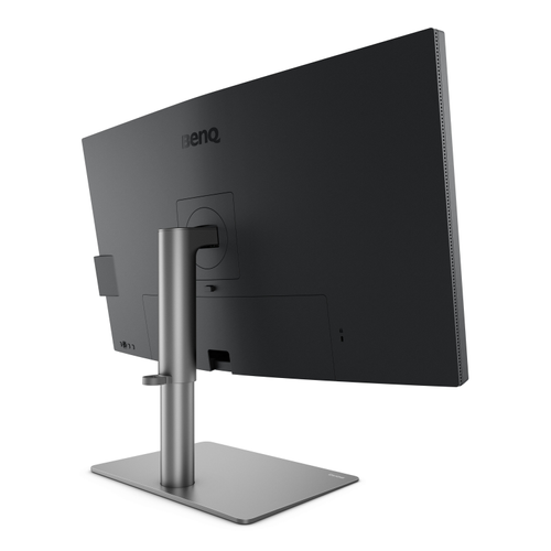 BenQ - AQCOLOR PD3225U 31.5" IPS Black LED 4K P3 Mac Compatible Monitor (HDMI/DP/Thunderbolt 3 85W) - Metallic gray