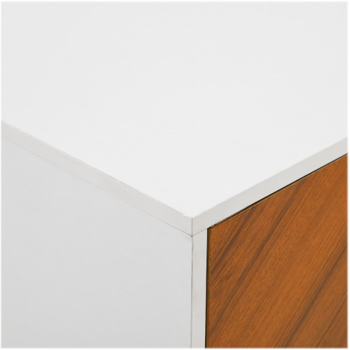 Walker Edison - Modern Cabinet For Most TVs Up to 30" - White