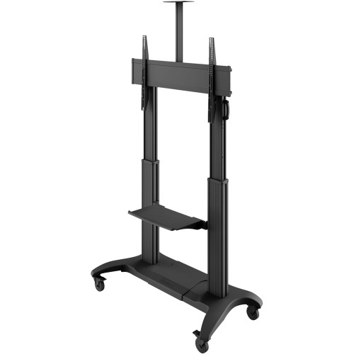 Kanto - MTMA TV Cart for Most Flat-Panel TVs Up to 100" - Black