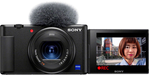 Sony - ZV-1 20.1-Megapixel Digital Camera - Black