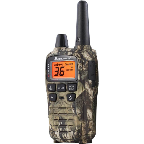 Midland - X-Talker 38-Mile, 36-Channel FRS/GMRS 2-Way Radios (Pair) - Camo Pattern