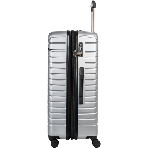 Bugatti - Moscow 27" Expandable Spinner Suitcase - Silver
