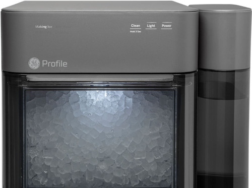 GE Profile - Opal 24-Lb. Portable Icemaker with Wifi - Stainless steel