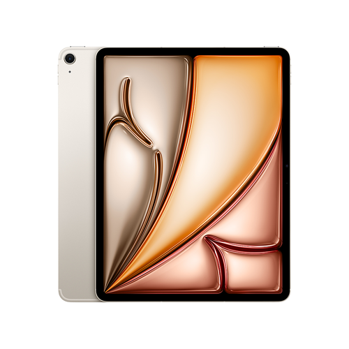 Apple - 13-inch iPad Air Wi-Fi + Cellular 128GB - Starlight (M2) - Starlight