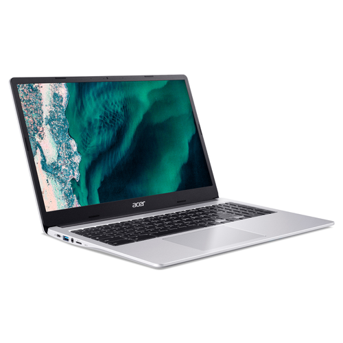 Acer 315 - 15.6" Chromebook Intel Celeron N4500 1.1GHz 4GB RAM 64GB FLASH Chrome - Refurbished - Pure Silver