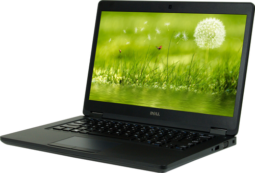 Dell - Latitude 5480 14" Refurbished Laptop - Intel 6th Gen Core i5 with 8GB Memory - Intel HD Graphics 620 - 256GB SSD - Black