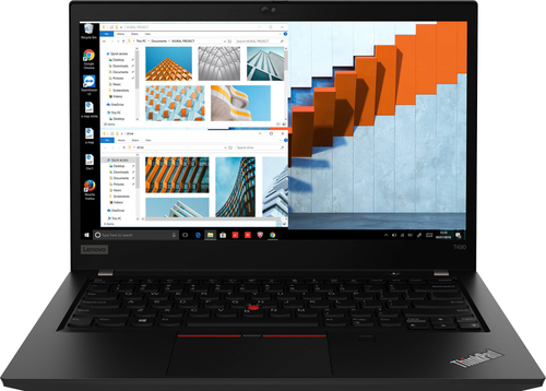 Lenovo - T490 14" Refurbished Laptop - Intel 8th Gen Core i5 with 16GB Memory - Intel UHD Graphics 620 - 512GB SSD - Black