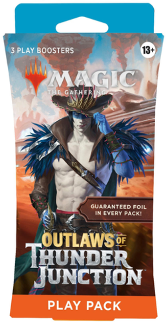 Wizards of The Coast - Magic: The Gathering Outlaws of Thunder Junction Play Booster 3-Pack (42 Magic Cards)