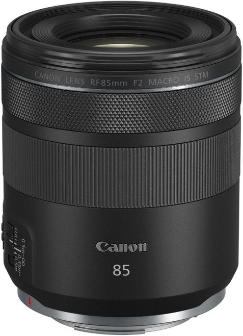 Canon - RF 85mm f/2 Macro IS STM Medium Telephoto Lens for EOS R Cameras - Black