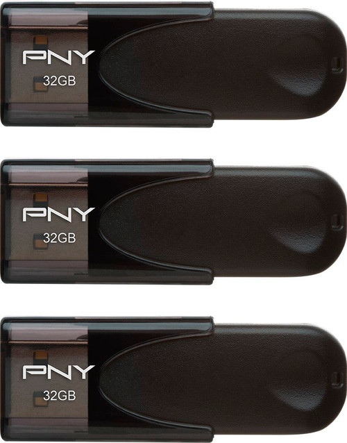 PNY 32GB Attache 4 USB 2.0 3-pack