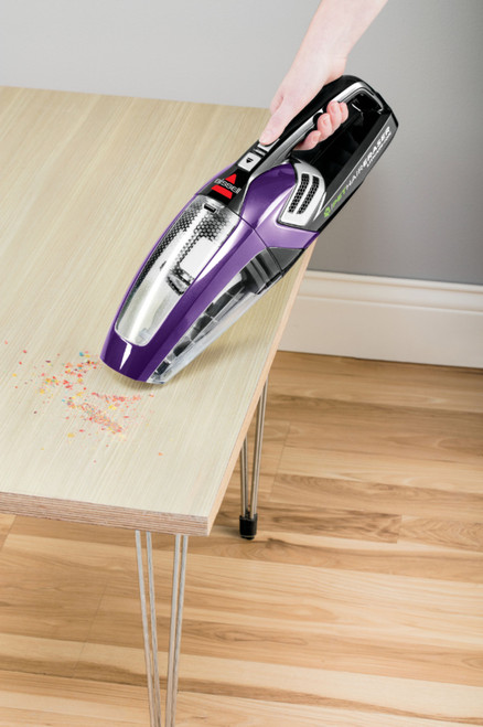 BISSELL - BISSELL® Pet Hair Eraser® Lithium Ion Hand Vacuum - GrapeVine Purple & Black Accents