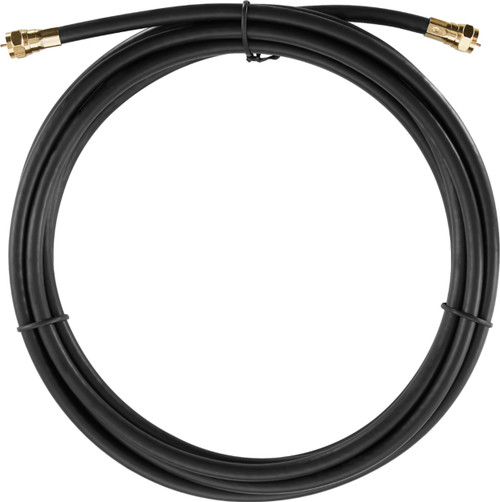 Rocketfish™ - 12' In-Wall Coaxial Audio Cable - Black
