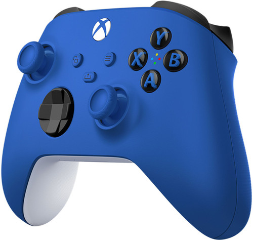 Microsoft - Controller for Xbox Series X, Xbox Series S, and Xbox One - Shock Blue