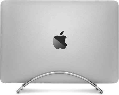 Twelve South - 16" BookArc Silver Vertical Desktop Stand for MacBook