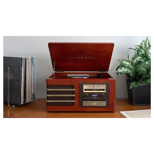 Victrola Ellington Bluetooth Record Player - Mahogany