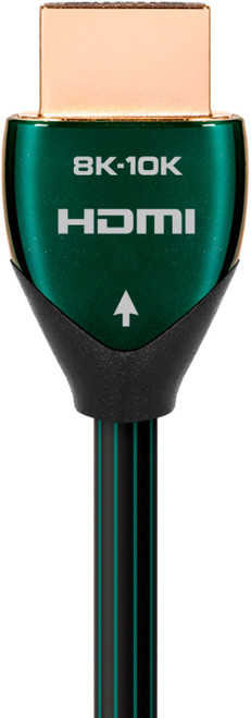 AudioQuest - Forest 7.5' 8K-10K 48Gbps In-Wall HDMI Cable - Green/Black