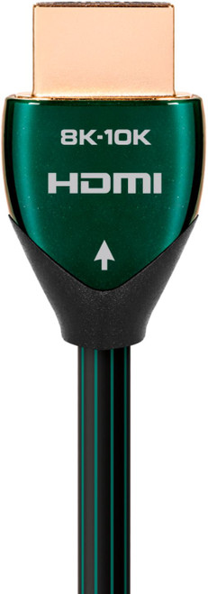 AudioQuest - Forest 5' 8K-10K 48Gbps In-Wall HDMI Cable - Green/Black