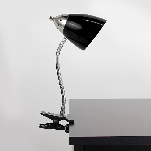 LimeLights Flossy Flexible Gooseneck Clip Light Desk Lamp