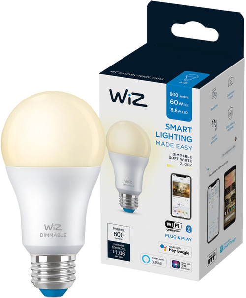 WiZ - A19 Smart LED Soft White