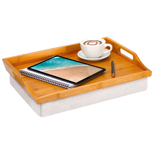 Rossie Home - Bamboo Lap Tray for 15.6" Laptop - Natural