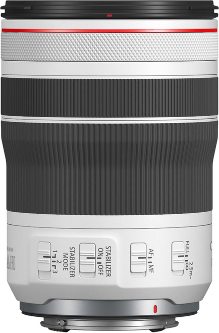 Canon - RF 70-200mm f/4 L IS USM Telephoto Zoom Lens for RF Mount Cameras - White