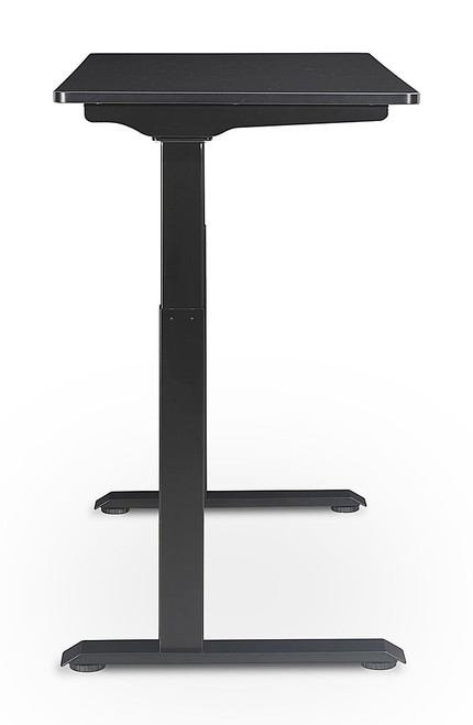 True Seating Ergo Electric Height Adjustable Standing Desk, Black