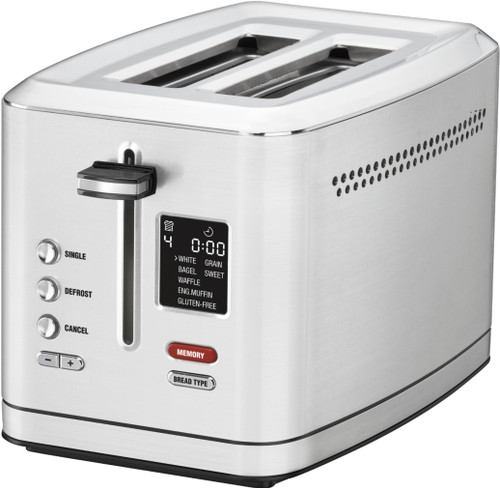 Cuisinart - 2-Slice Digital Toaster with MemorySet Feature - Stainless Steel