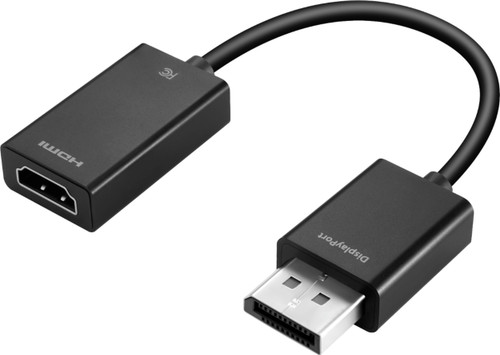 Best Buy essentials™ - DisplayPort to HDMI Adapter - Black